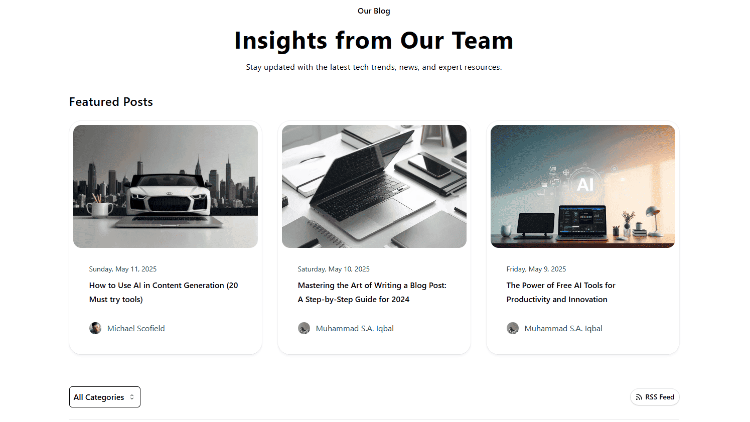 Blog App